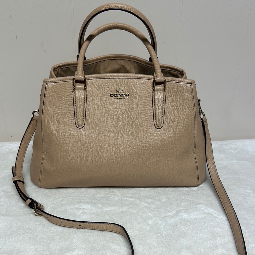 Coach Margot Carryall in Crossgrain Leather F57527 MSRP 395